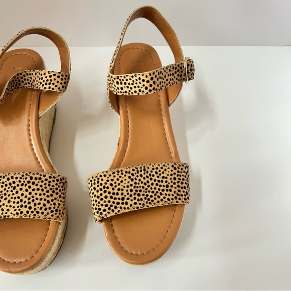 J. Crew Leopard Print Espadrille Size 7.5 - Picture 9 of 16
